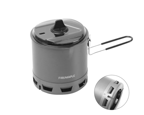 FM Petrel Ultralight Pot 750ml казанок з теплообмінним елементом